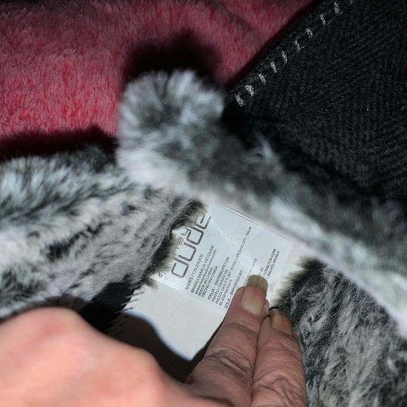 ❤️HEY DUDE DENNY HERRINGBONE BOOTIE; LADIES 9, GREY/BLACK - Picture 8 of 16